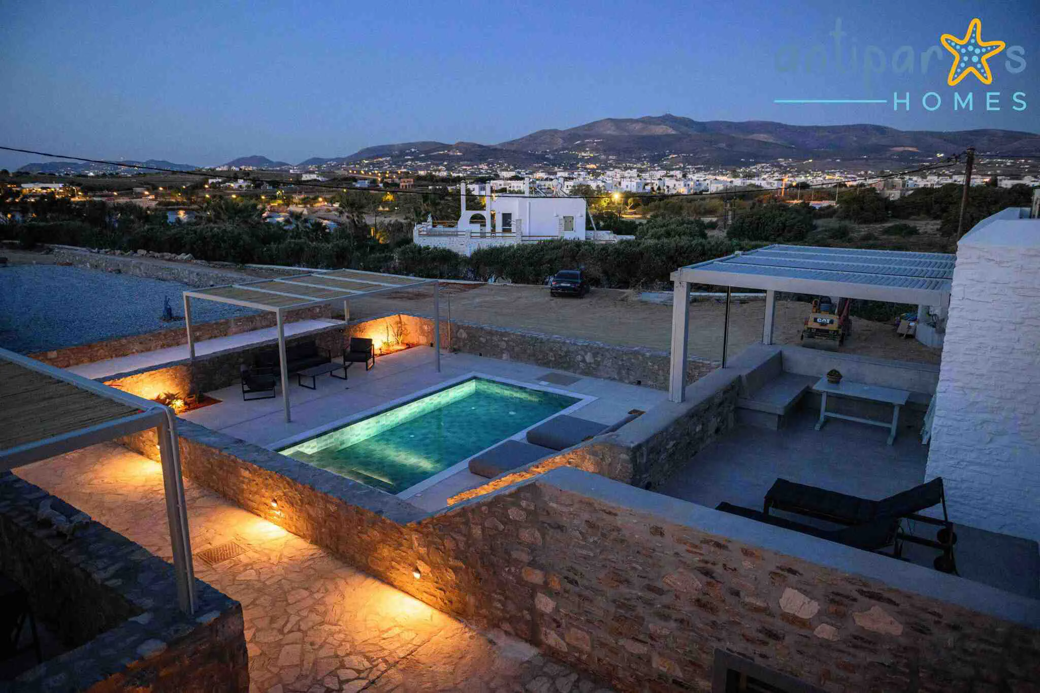 House view - Unit E terrace